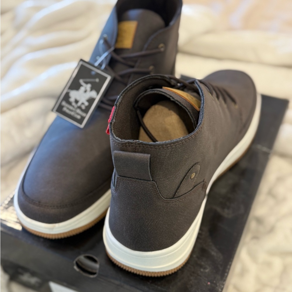 Beverly Hills Polo Club Dark Gray Chukka Boots